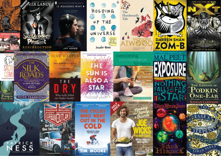 book cover moodboard